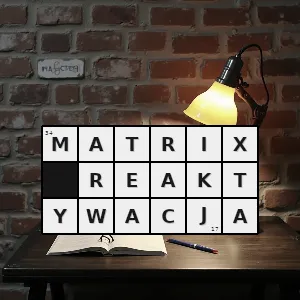Hasło krzyżówkowe thriller science fiction w reżyserii braci wachowskich - matrix reaktywacja – rozwiązanie, synonimy, podpowiedzi i definicje krzyżówkowe